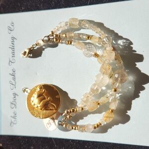 Rutile Quartz bracelet